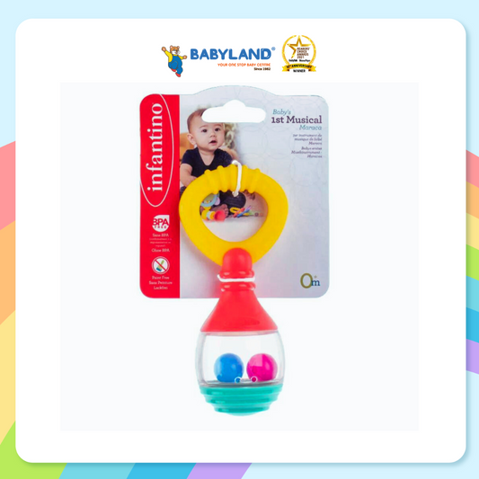 Infantino Baby's 1st Musical Maraca (0m+)