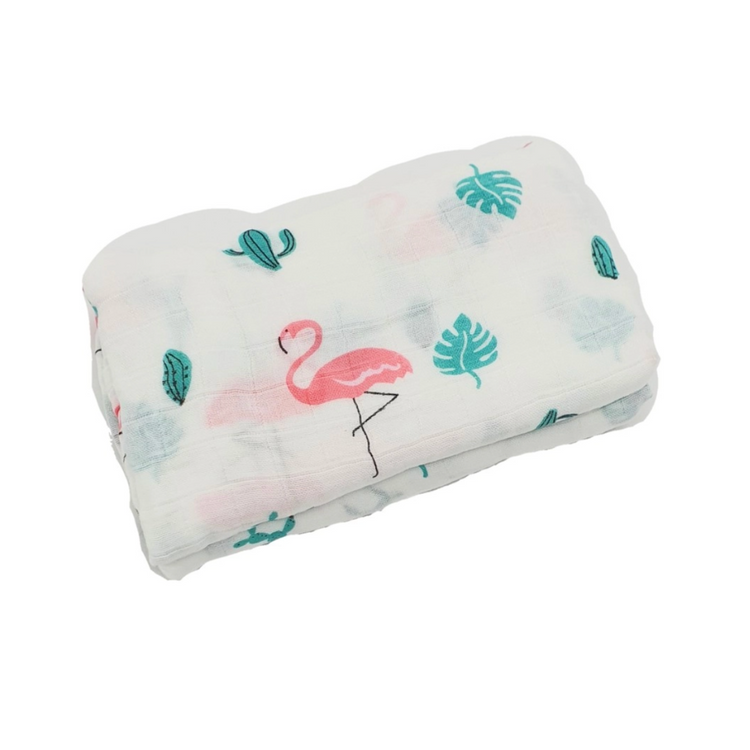 Akarana Baby High Quality Bamboo Muslin Swaddle Soft Blanket