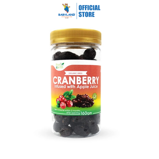 Love Earth Organic Dried Cranberry 160g