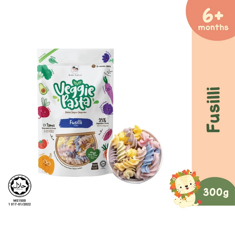 Double Happiness Veggie Pasta (6m+)