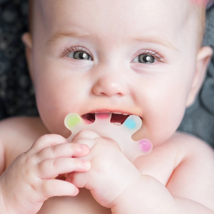 Haakaa Silicone Dinky Digits Palm Teether 3m+