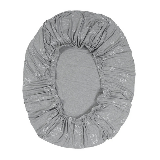 Baa Baa Sheepz Mattress Sheet Sweet Dreams Baa Baa Grey - Single Bed