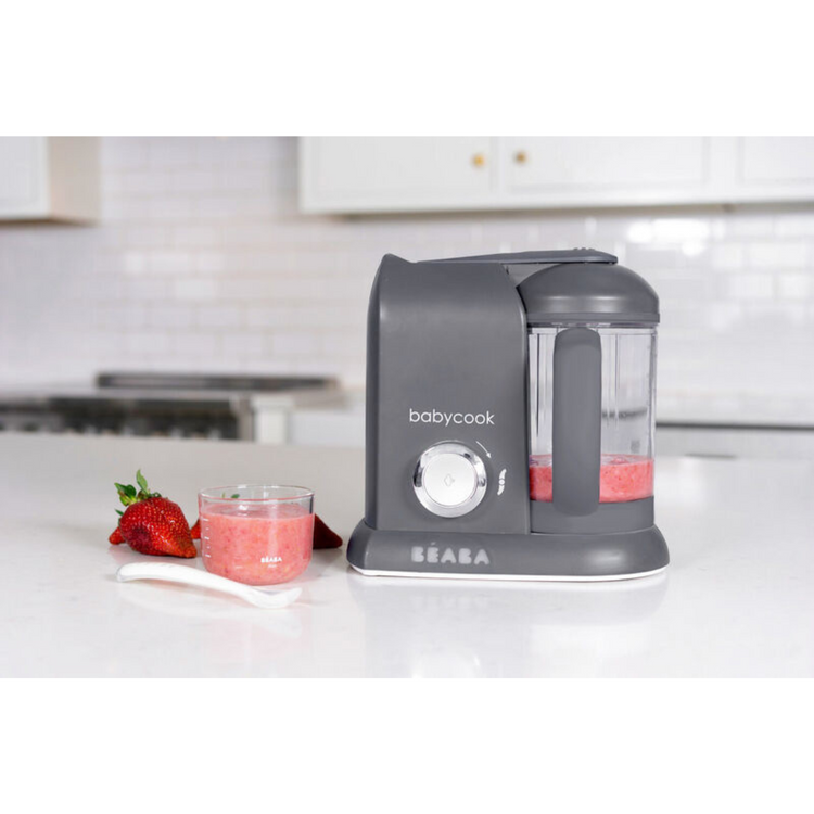Beaba Babycook SOLO Baby Food Maker/Processor Homemade Nutritious Healthy Food Steams, Blends, Defrosts and Reheats
