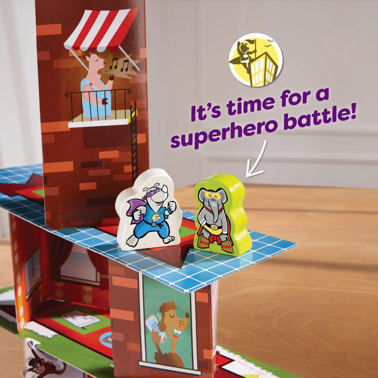 Haba Rhino Hero Super Battle Stacking Game (5Y+)
