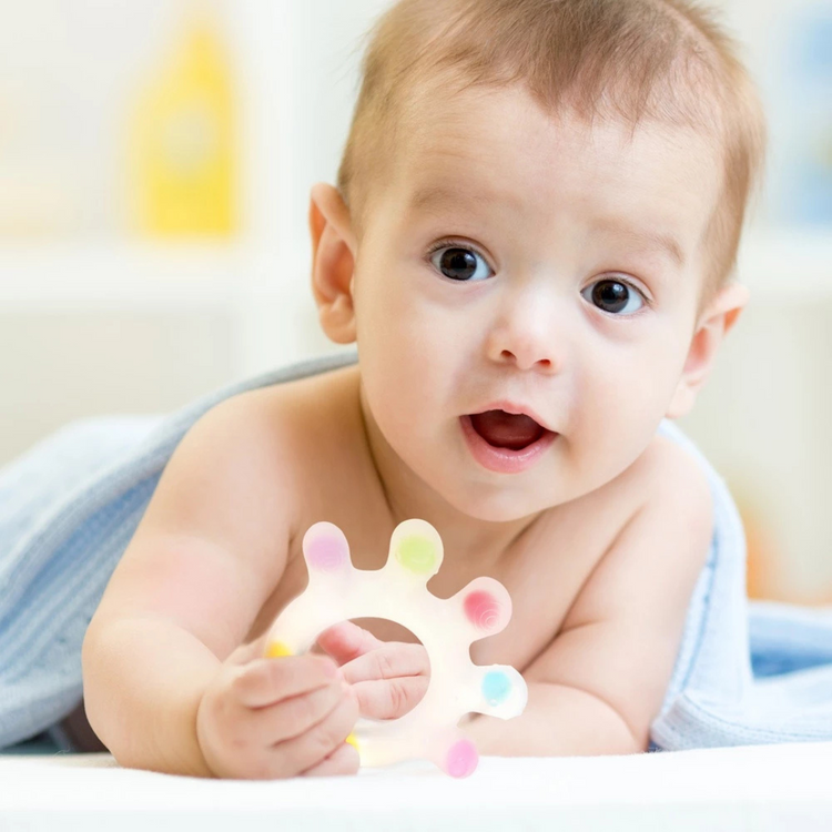 Haakaa Silicone Dinky Digits Palm Teether 3m+
