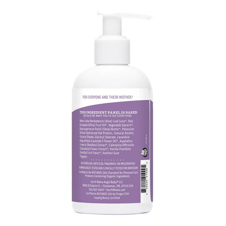 Earth Mama Calming Lavender Baby Lotion 240ml
