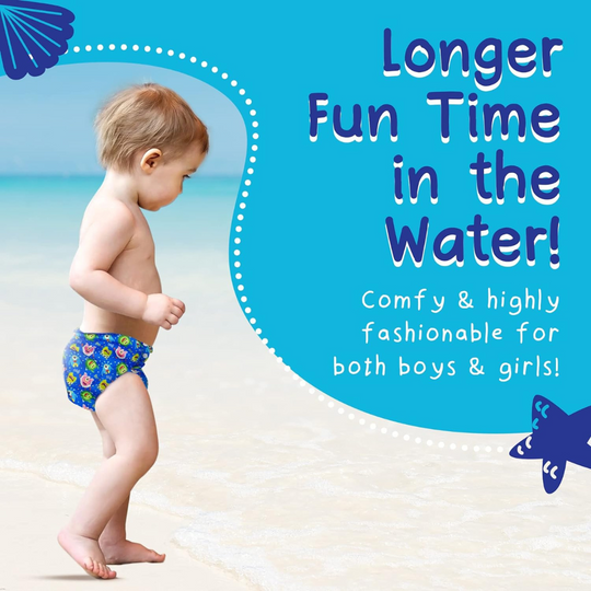 Cheekaaboo 2-IN-1 Reusable Diaper - Monster