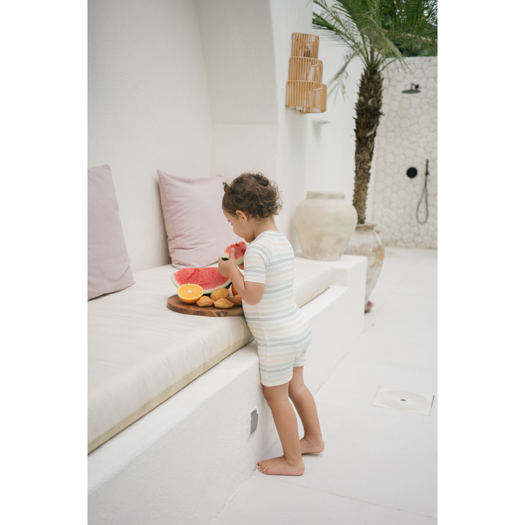 Joey & Mom UPF Protected Swimwear - Rainbow Splash