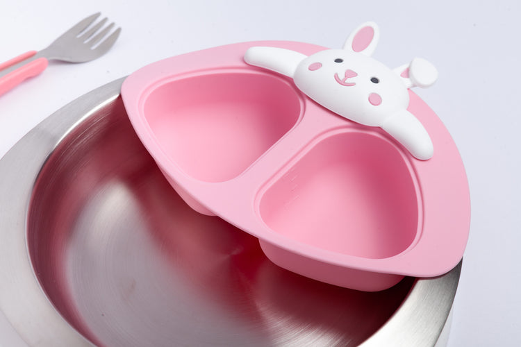 Viida Joy Charming Food Divider - Candy Pink
