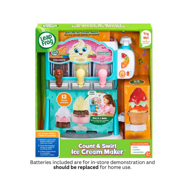 LeapFrog Count & Swirl Ice Cream Maker (2y+)