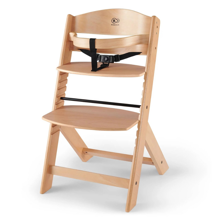 Kinderkraft High Chair ENOCK - Wood (6m+)