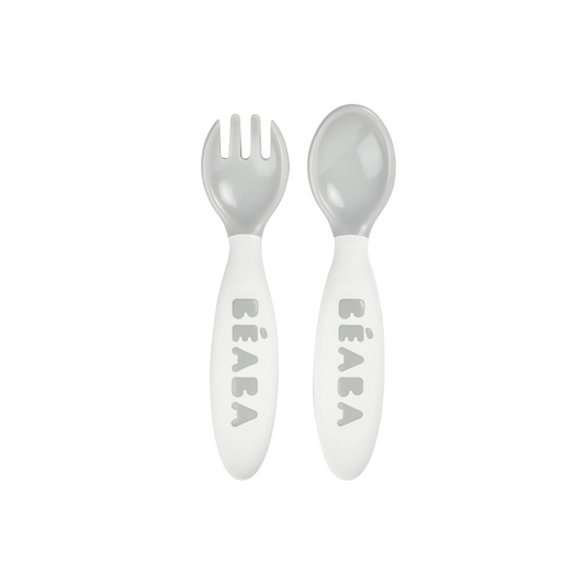 Beaba 2nd Age Training Fork & Spoon Set (8m+)