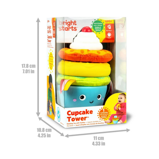 Bright Starts Cupcake Tower (6m+)