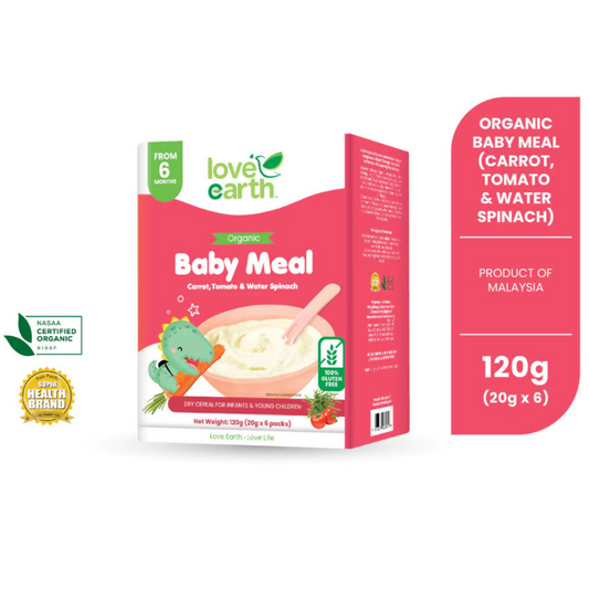 Love Earth Organic Baby Meal 120g (6 Sachet)