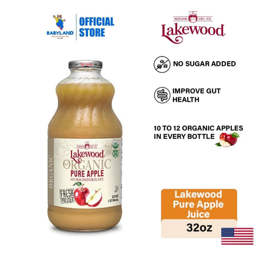 Lakewood Organic Pure Apple Juice (Gluten Free) (32oz)