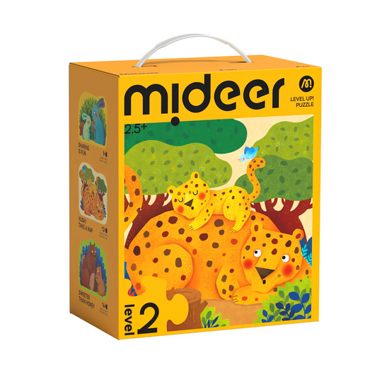 Mideer Level Up! Puzzle - Level 2 (2.5Y+)