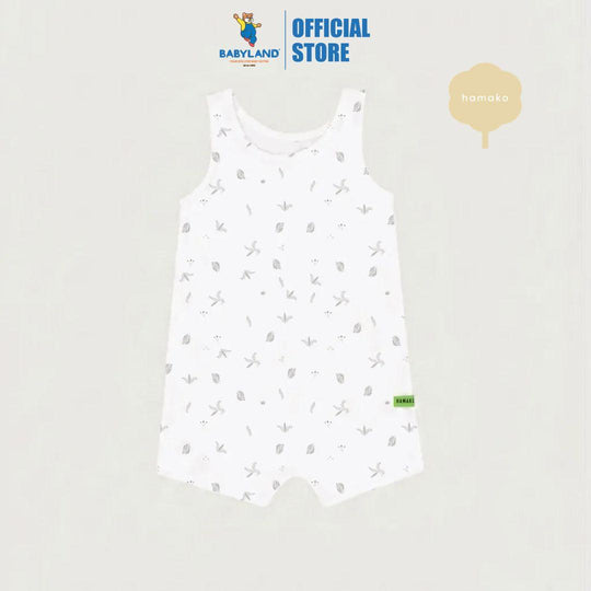 Hamako Tencel Baby Kids Sleeveless Romper - Willow