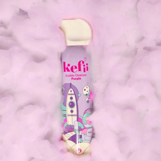 Kefii Bubble Cleanser – Purple 200ml