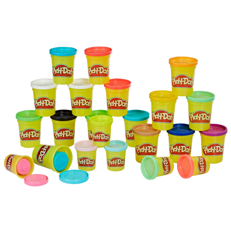 Play-Doh Arts And Crafts Big Pack Of Colours (28 Pack/4oz)