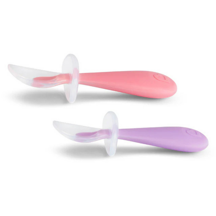 Munchkin Gentle Scoop Silicone Training Spoons 2pcs (6m+)