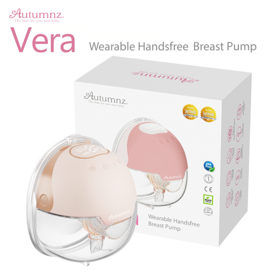 Autumnz Vera Wearable Handsfree Electric Breast Pump - Blush