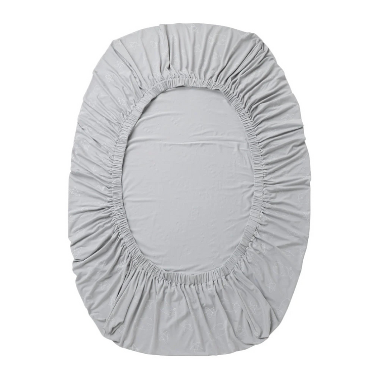 Baa Baa Sheepz Bamboo Mattress Sheet - Fits 60x120cm, 70x140cm and 70x130cm mattresses