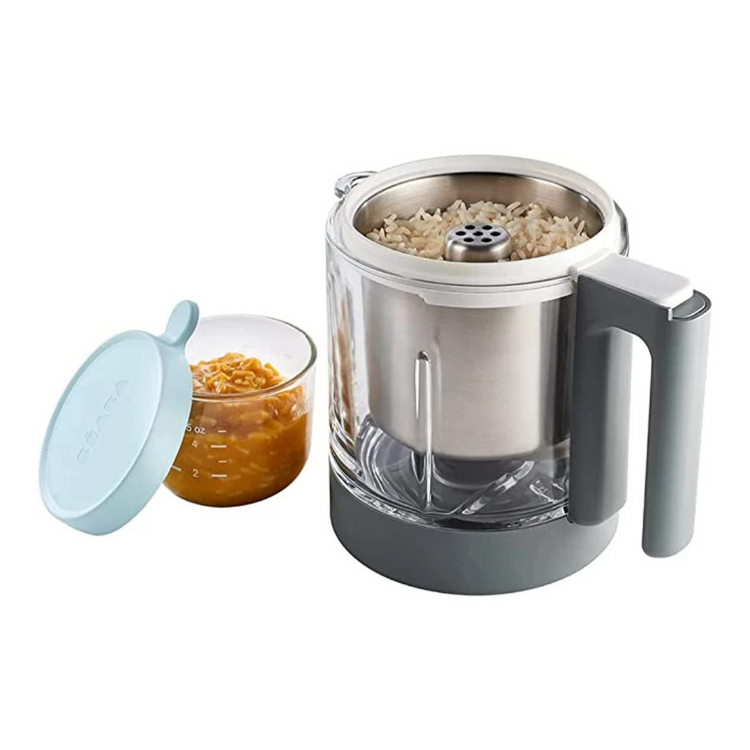 Beaba Babycook Neo Pasta & Rice Cooker - Easily steam cook baby's starchy foods (rice, pasta, grains)