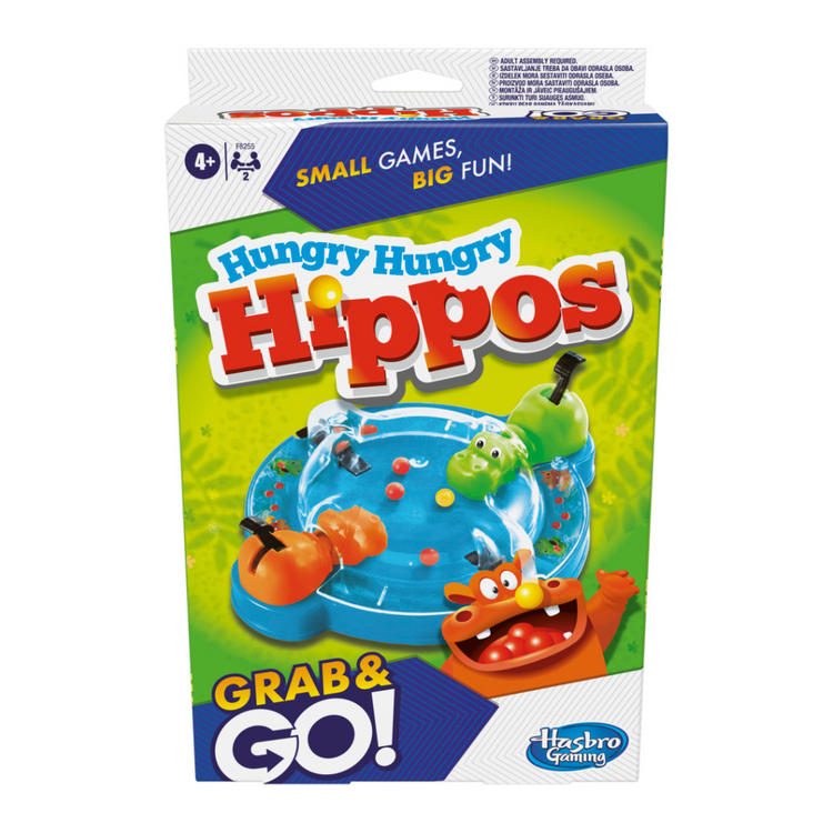 Hungry Hungry Hippos Grand and Go (4Y+)