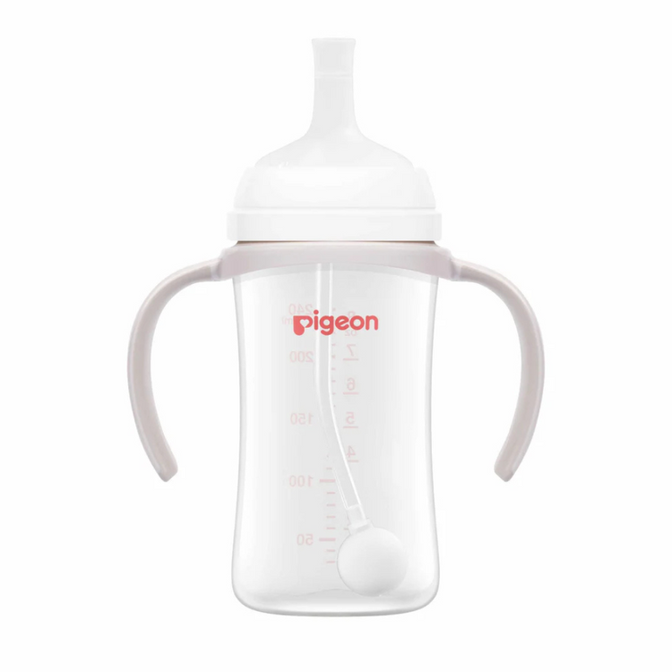 Pigeon Softouch BPP Step Up Straw Bottle Set (6m+)