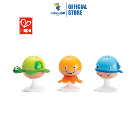 Hape 0330 Stay-Put Rattle Set Suitable For Age 0-24 Months