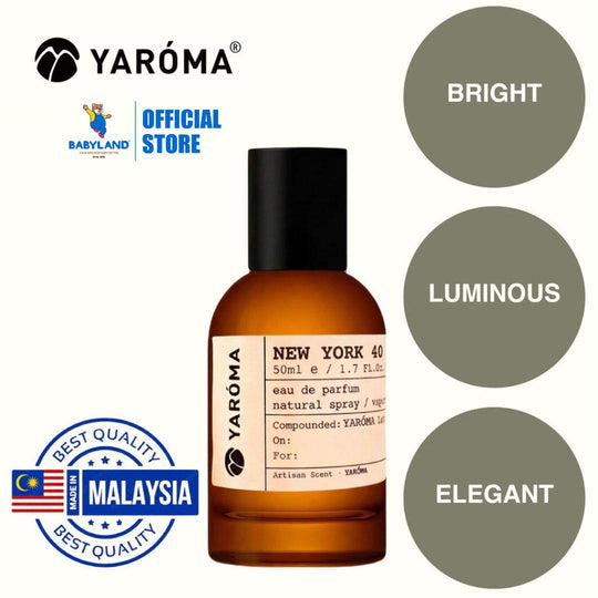 Yaroma NEW YORK 40 Perfume 50 mL | Bright Citrus & Tuberose Fragrance