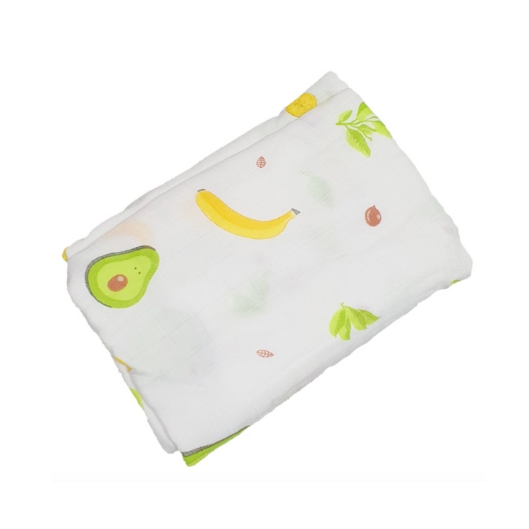 Akarana Baby High Quality Bamboo Muslin Swaddle Soft Blanket