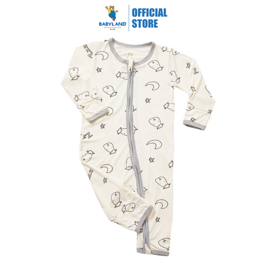 Baa Baa Sheepz Romper Zip Sweet Dreams Baa Baa Yellow ( 6 - 12 months )