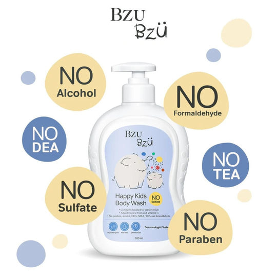 BZU BZU Happy Kids Body Wash 600ml