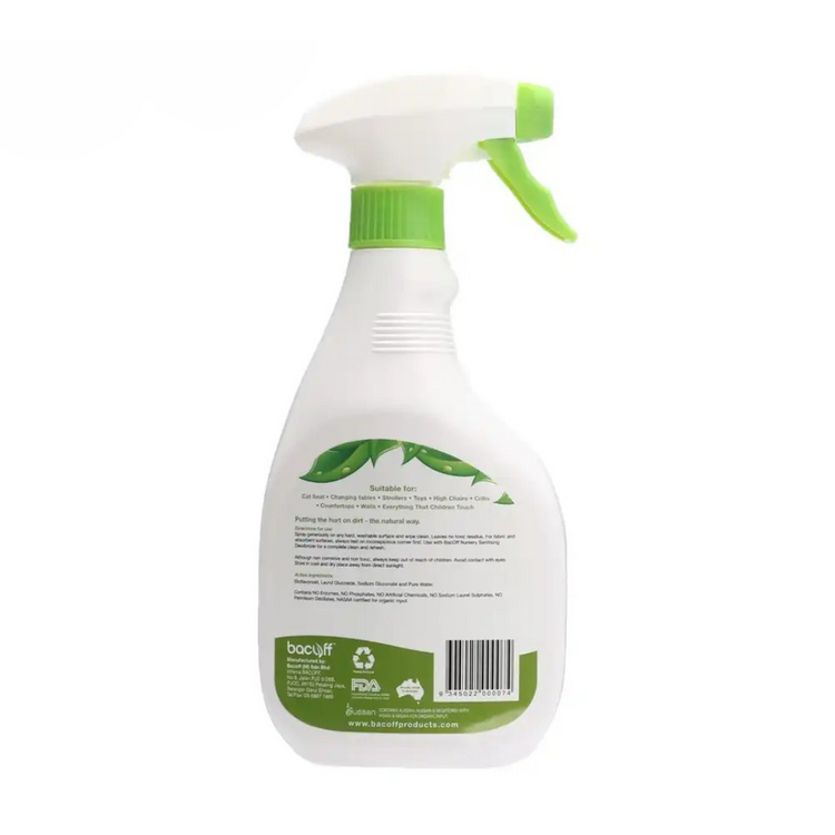 Bacoff Natural Nursery Sanitising Deodoriser (500ml)