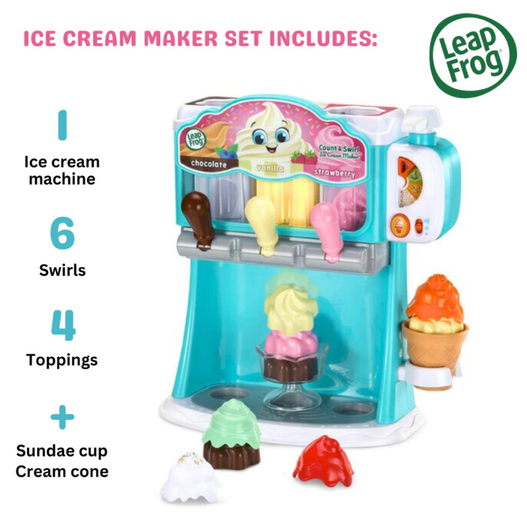 LeapFrog Count & Swirl Ice Cream Maker (2y+)