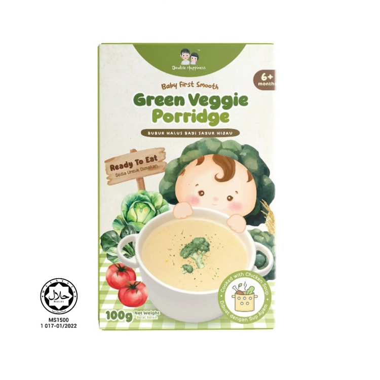 Double Happiness Baby Ready to Eat Porridge | Instant Porridge | Travel friendly food