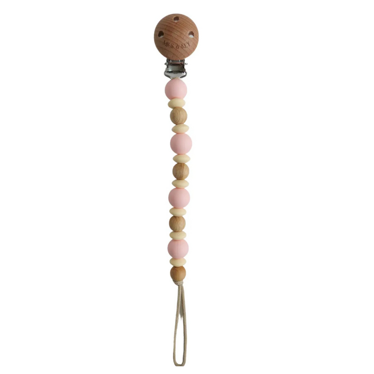 Mils and Key Ella Pastel Pacifier Clips (0m+)