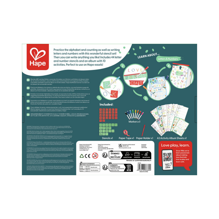 Hape Letters & Numbers Tracing (4Y+)