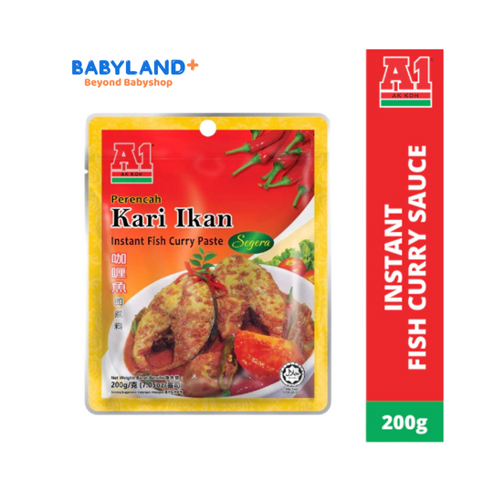 A1 Instant Fish Curry Paste (200g)