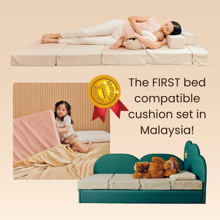 Bettar Play Multipurpose Cushion Set (8pcs)