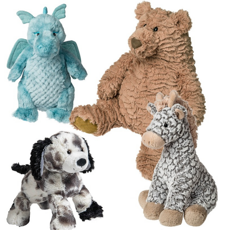 Mary Meyer Fabfuzz Peanut Bear – 13″