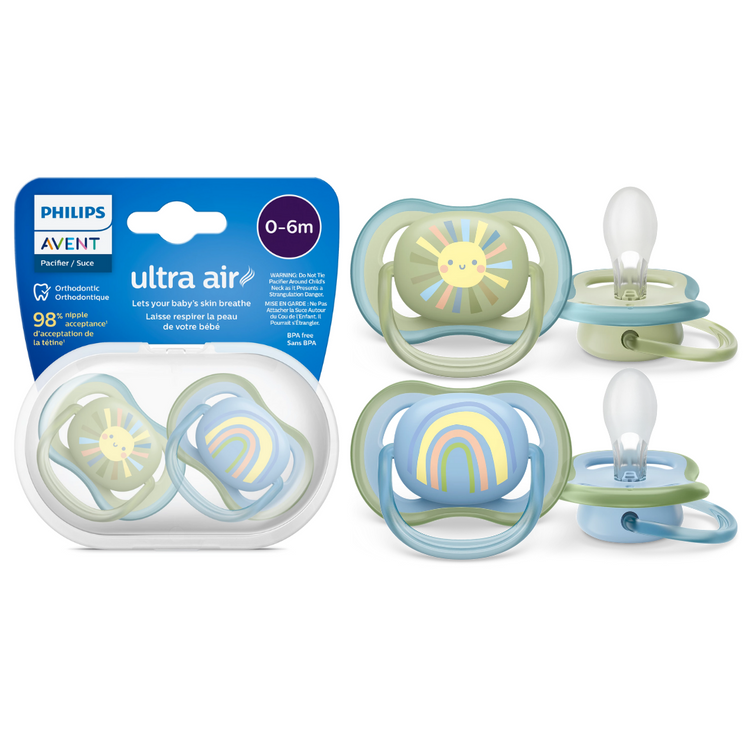 Philips Avent Ultra Air Soother Twin Pack