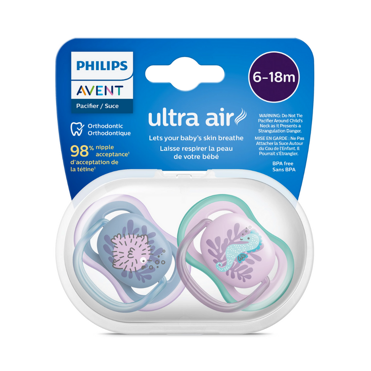 Philips Avent Ultra Air Soother Twin Pack