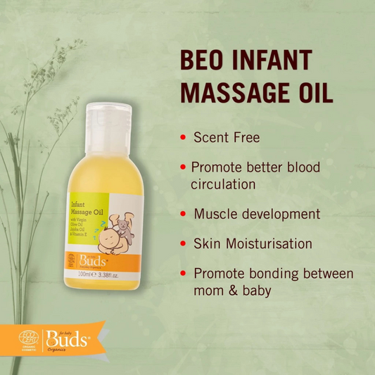 Buds BEO Infant Massage Oil 100ml