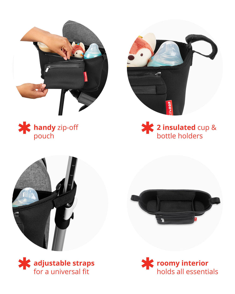 Skip Hop Grab & Go Stroller Organiser - Black