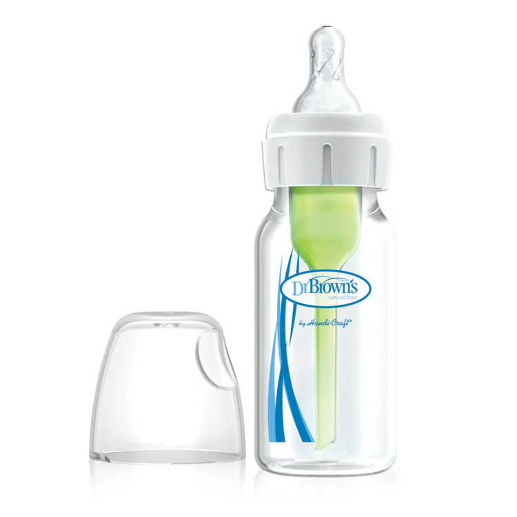 Dr Brown’s Options+ PP Narrow-Neck Bottle with Level 1 Teat (120mL)(1Pc)