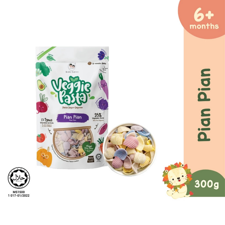 Double Happiness Veggie Pasta (6m+)