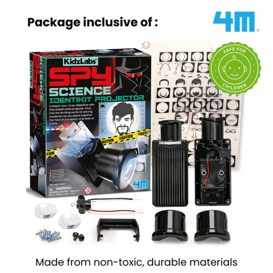4M KidzLabs - Spy Science Identikit Projector (new) (5Y+)