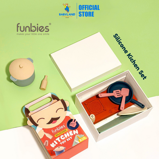 Funbies Silicone Kitchen Toy Set